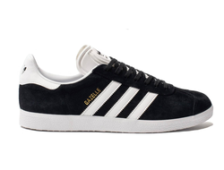 Adidas Gazelle Black (Экозамша) фото