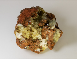 Адамин кристаллы на породе (лимонит), Мексика (47*41*22 мм, 55 г) №20780