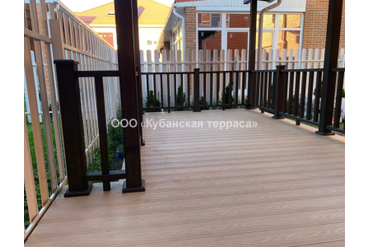 Терраса и ограждения ДПК