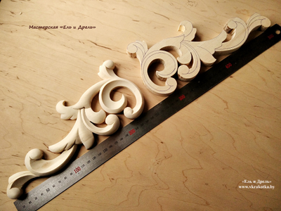 Резьба по дереву, ручная работа