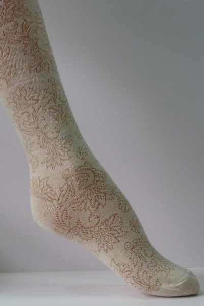 Колготки детские жаккардовые Красная ветка - С-808