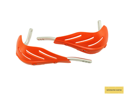 Защита рук (пара) HP15 оранжевые армированные SM-PARTS
