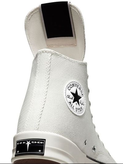 Кеды Converse x Rick Owens DRKSTAR Chuck Taylor 70 Hi белые высокие