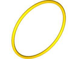Rubber Belt Extra Large Round Cross Section - Approx. 4 1/8 x 4 1/8, Yellow (x90 / 4544151 / 70905)