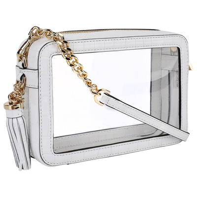 Сумочка женская через плечо Michael Kors Crossbodies белая