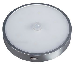 Светильник LED CENTALIUS с датчиком движения, 0,8 Вт, 3000К, 50Лм, серебро
