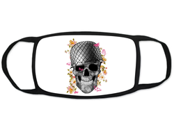 Тканевая защитная маска на лицо череп №4