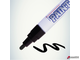 Маркер-краска лаковый (paint marker) MUNHWA, 4 мм, ЧЕРНЫЙ, нитро-основа, алюминиевый корпус, PM-01. 151481
