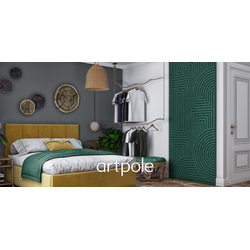 Гипсовая панель VECTOR platinum артикул M-0055-pl