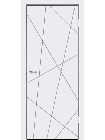 РИФ/ SOFT TOUCH. БЕЛЫЙ. ПОЛОТНО ГЛУХОЕ (ГЛУБОКАЯ ФРЕЗЕРОВКА)