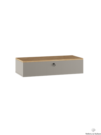 Ника спальный гарнитур модульный мдф бежевый мат-05 / лдсп кашемир + дуб делано