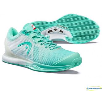 Теннисные кроссовки Head Sprint Pro 3.0 Women (green/white)