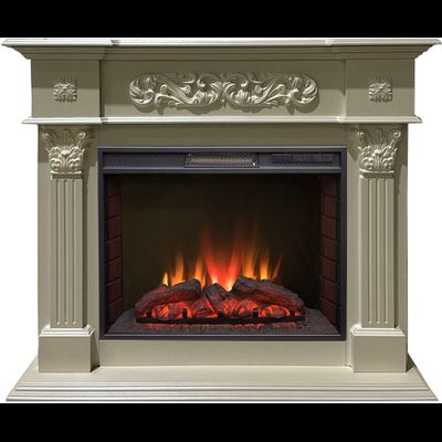 Электрокамин Лидс SL с очагом Sparta 25.5 LED