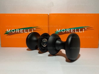 Поворотные круглые ручки Morelli "FOSTER" MHR-1 BL Цвет - Чёрный