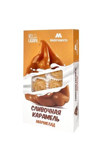 Мармелад без сахара "Сливочная карамель" 180г