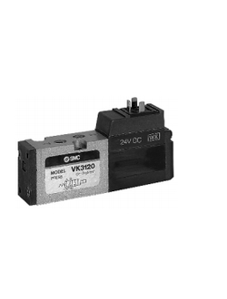 5/2 пневмораспределитель с прямым электромагнитным управлением VK3120