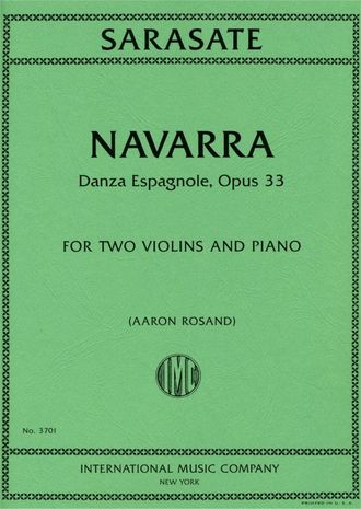 Sarasate: Navarra op.33