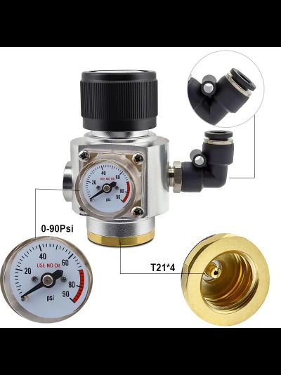 PRV для CO2 цилиндра