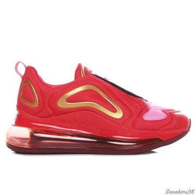 Nike Air Max 720 Красные/золото Женские  (36-40)