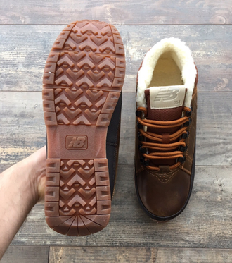 Кроссовки New Balance 754 Brown зимние
