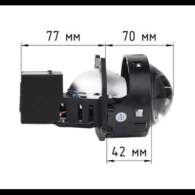 Билед модули Aozoom A10 24 вольта, 3.0 дюйма, 2 чипа, 5500К, 24V, 58W/66W, крепление 3R