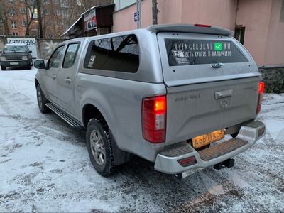 Кунг N-design на Great Wall Wingle 7 в серебристом цвете с ручкой Китай от компании АвенджерУрал