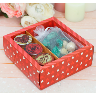 Набор аромасаше со свечками «Роза»