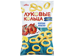 Луковые кольца со вкусом "Жареных креветок" 90гр