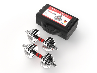 Набор гантелей UNIXFIT в кейсе 30kg купить в Воронеже