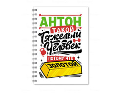 Тетрадь #8 Антон