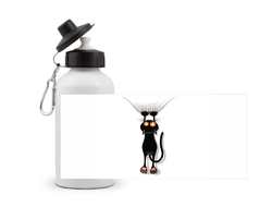 Спортивная бутылка Котики №2