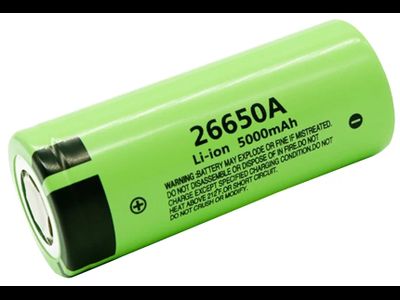 Аккумулятор 26650A, Li-Ion 5000 мА·ч