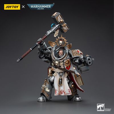 Гранд-мастер Серых Рыцарей Волдус (Warhammer 40k) - КОЛЛЕКЦИОННАЯ ФИГУРКА 1/18 Grey Knights Grand Master Voldus (JT6335) - JOYTOY