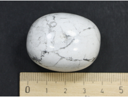 Магнезит, крупная галтовка, Зимбабве (39*30*28 мм, 57 г) №19633