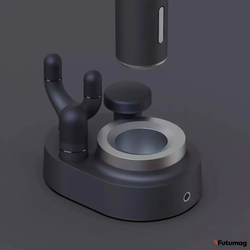 Перкуссионный массажер электрический Xiaomi Meavon Intelligent Dual-Mode Fascia Gun MV-FG-0308 (с подставкой)