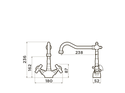 Смеситель OMOIKIRI Tokigawa G