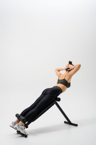 Скамья 2 в 1 для пресса и спины (гиперэкстензия) (GP-02)