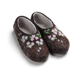 Купить войлочные тапочки «Сакура»