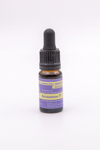 Фитокомплекс ВолгаЛадь №19 стресс, головная боль, нормализация давления, улучшение сна, 5 мл