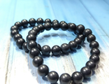 Браслет шунгит 8 мм