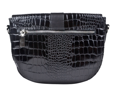 Кожаная женская сумка Albiano black (арт. 8033-01)