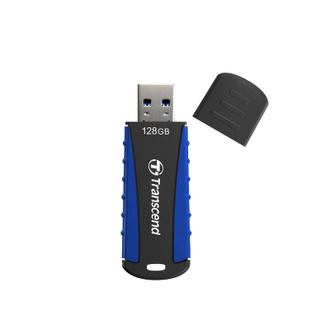 Флеш-память Transcend JetFlash 810, 128Gb, USB 3.1 G1, синий, TS128GJF810