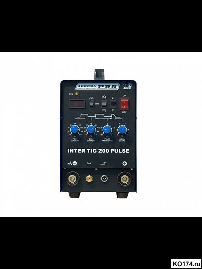 Сварочный инвертор TIG AuroraPRO INTER TIG 200 PULSE (TIG+MMA)