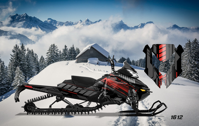 Наклейки на снегоход SKI DOO summit T3 2013 2014 2015 2016 #1612