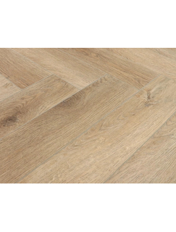Замковая SPC плитка CronaFloor Herringbone H004 Дуб Монпелье