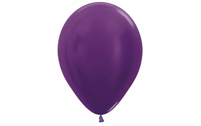 Премиум шар 10"/25см Металлик, Sx, 100 шт МИКС