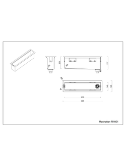 Блок Manhattan Original R1601 - 700 мм