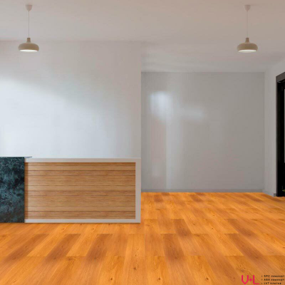 SPC ламинат My Step Aqua Неро MSA64 43 класс толщина 7.0 мм с фаской и подложкой замковый 1.67 м2