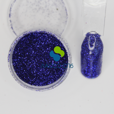 Глиттер блестки Ультрамарин 0,2 мм 1 кг