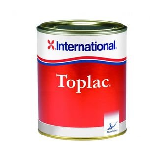 Эмаль «International TOPLAC» силикон-алкидная для стали, дерева, алюминия и стеклопластика ВЫШЕ ВАТЕРЛИНИИ (0.75 и 2.5 ЛИТРА)